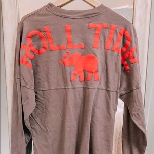 AL Roll Tide Spirit Venley Sweater/long sleeve tee